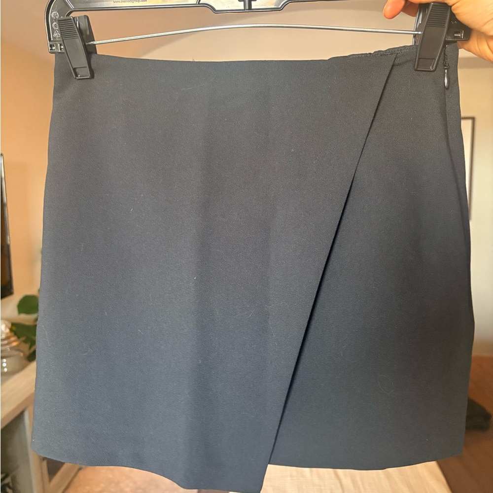 Abercrombie & Fitch Black Wrap Skirt